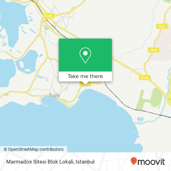 Marmados Sitesi Blok Lokali map