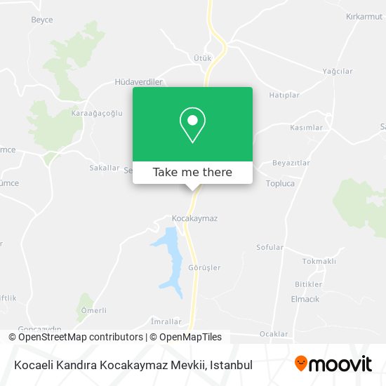 Kocaeli Kandıra Kocakaymaz Mevkii map