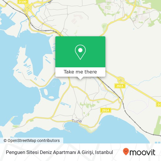 Penguen Sitesi Deniz Apartmanı A Girişi map