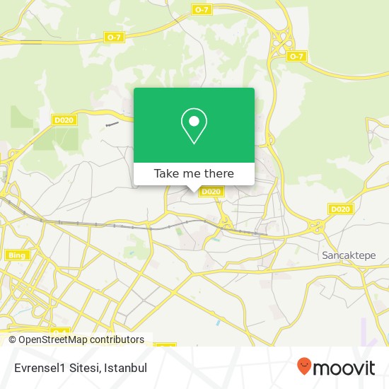 Evrensel1 Sitesi map