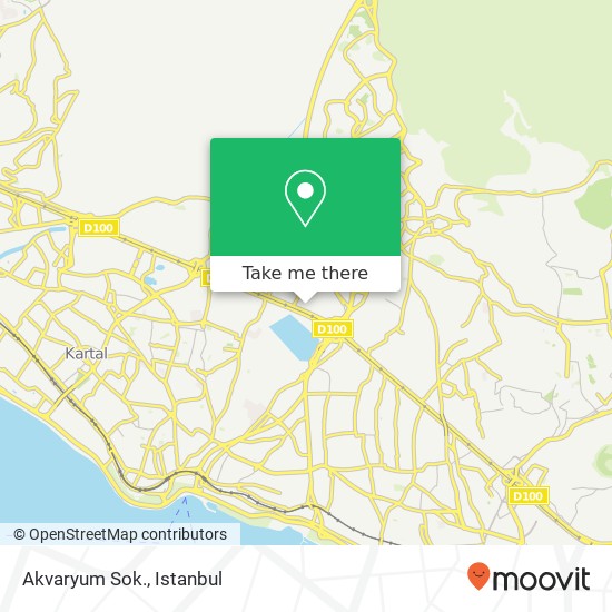 Akvaryum Sok. map