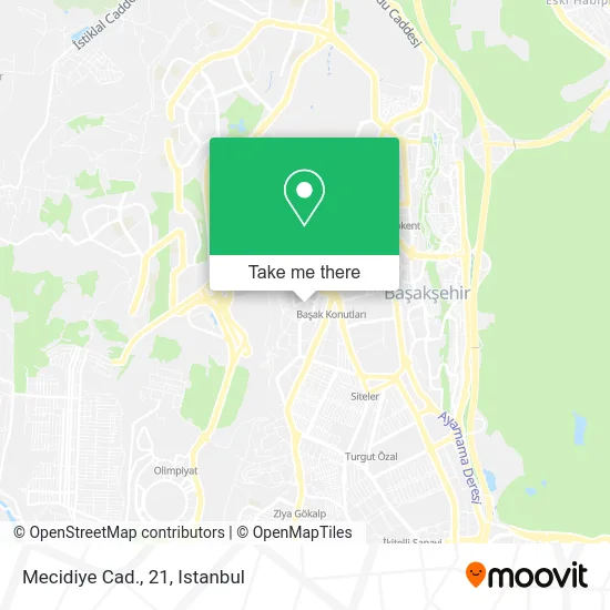 Mecidiye Cad., 21 map