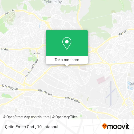 Çetin Emeç Cad., 10 map