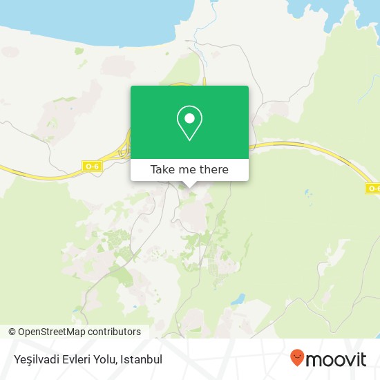 Yeşilvadi Evleri Yolu map