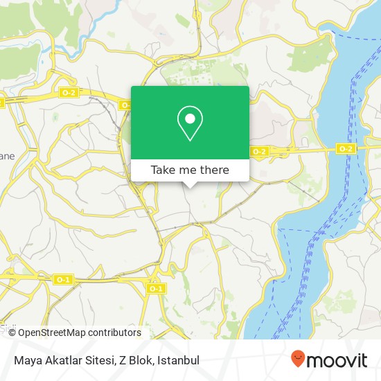 Maya Akatlar Sitesi, Z Blok map