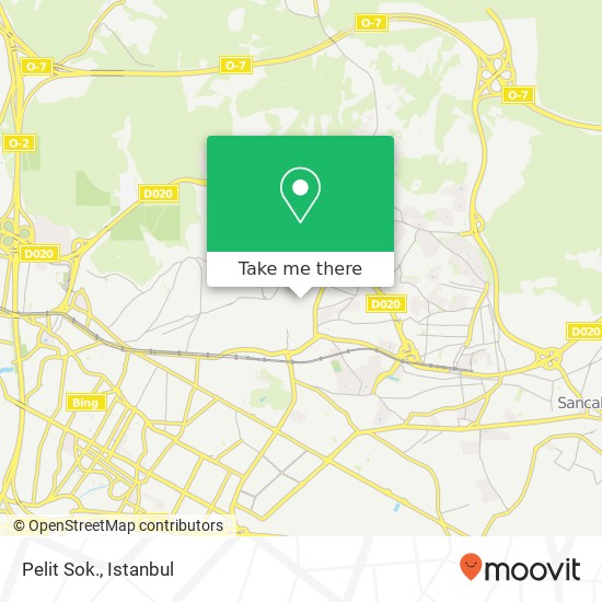 Pelit Sok. map