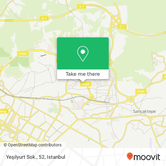 Yeşilyurt Sok., 52 map