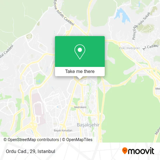 Ordu Cad., 29 map