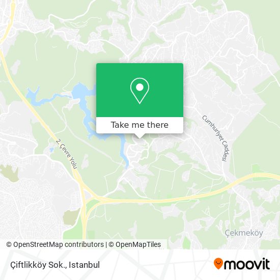 Çiftlikköy Sok. map