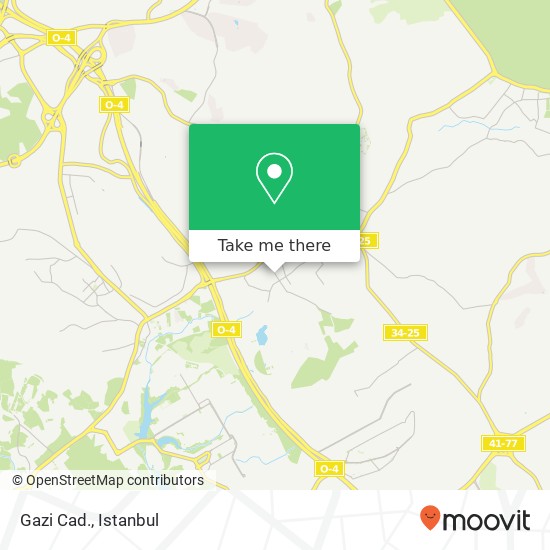 Gazi Cad. map