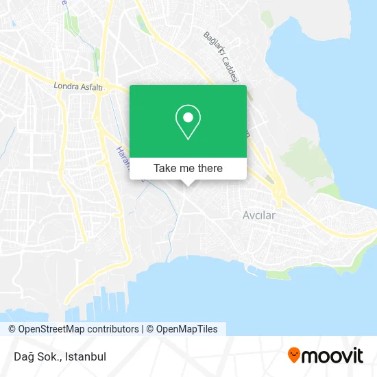 Dağ Sok. map
