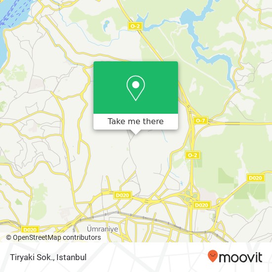 Tiryaki Sok. map