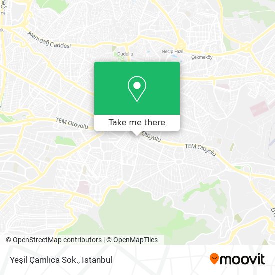 Yeşil Çamlıca Sok. map