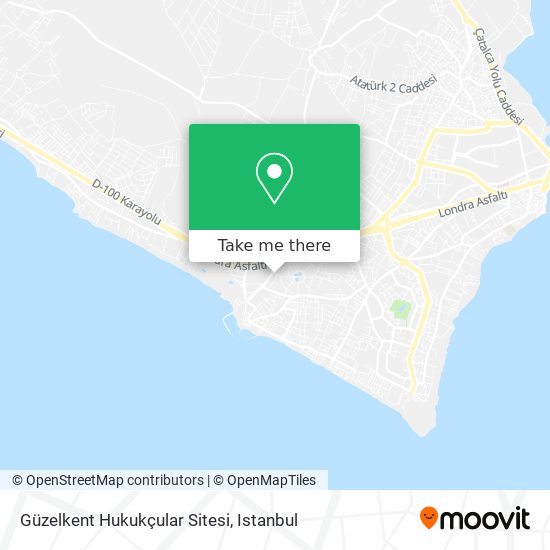 Güzelkent Hukukçular Sitesi map