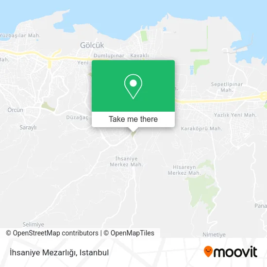 İhsaniye Mezarlığı map