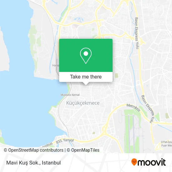 Mavi Kuş Sok. map