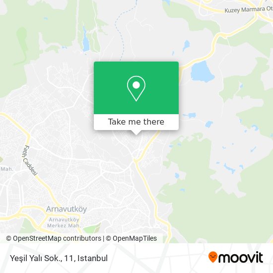 Yeşil Yalı Sok., 11 map