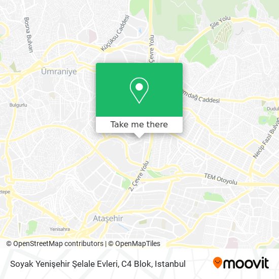 Soyak Yenişehir Şelale Evleri, C4 Blok map