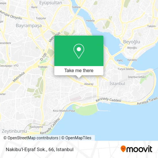 Nakibu'l-Eşraf Sok., 66 map