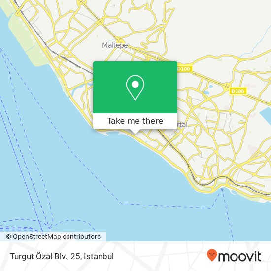 Turgut Özal Blv., 25 map