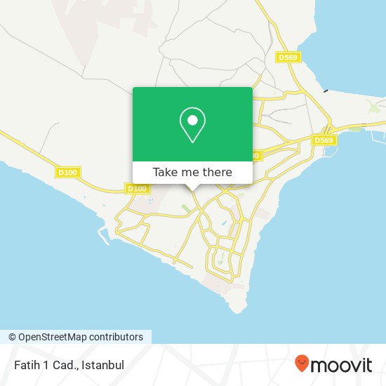 Fatih 1 Cad. map