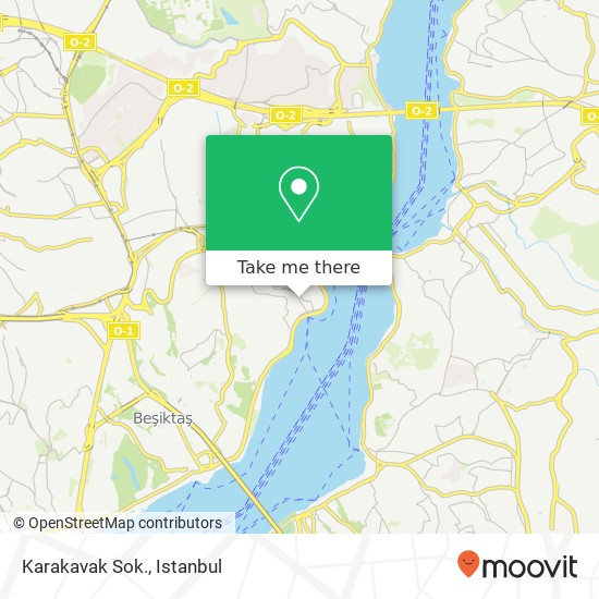 Karakavak Sok. map