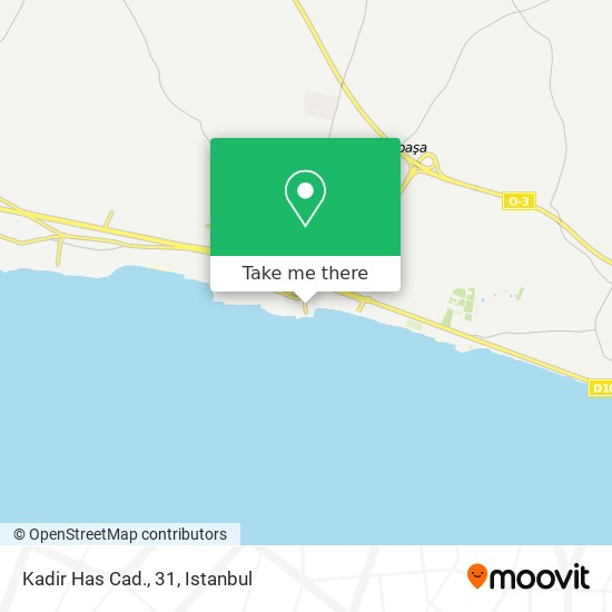 Kadir Has Cad., 31 map