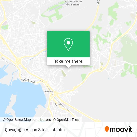 Çavuşoğlu Alican Sitesi map