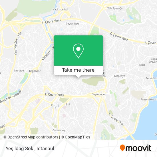 Yeşildağ Sok. map
