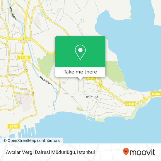 Avcılar Vergi Dairesi Müdürlüğü map