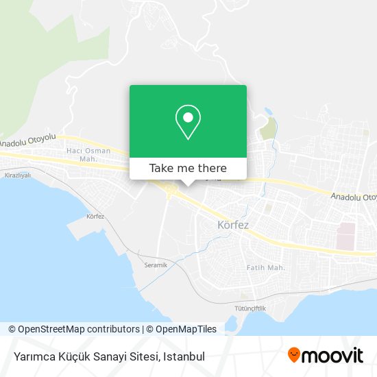 Yarımca Küçük Sanayi Sitesi map
