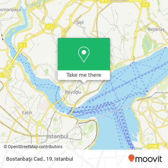 Bostanbaşı Cad., 19 map
