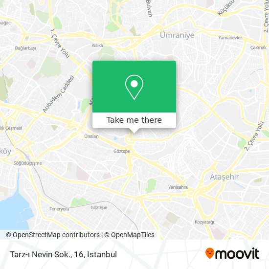Tarz-ı Nevin Sok., 16 map