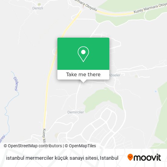 istanbul mermerciler küçük sanayi sitesi map