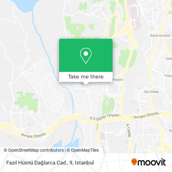 Fazıl Hüsnü Dağlarca Cad., 9 map