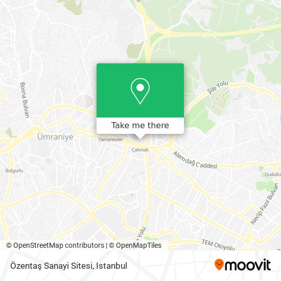 Özentaş Sanayi Sitesi map