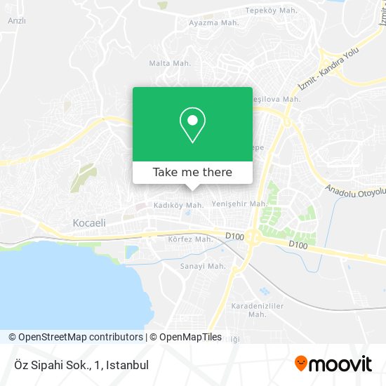 Öz Sipahi Sok., 1 map