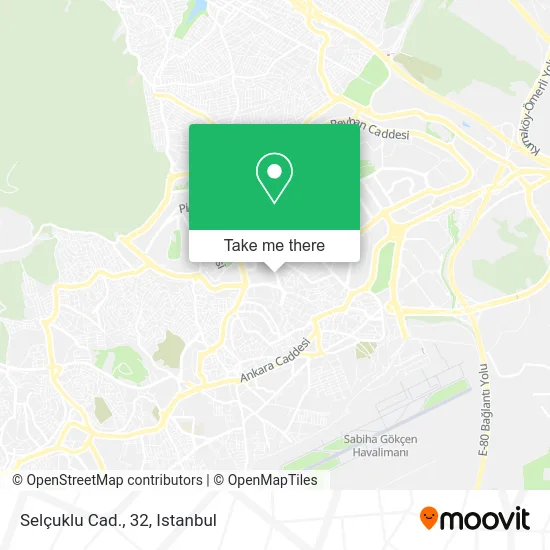 Selçuklu Cad., 32 map