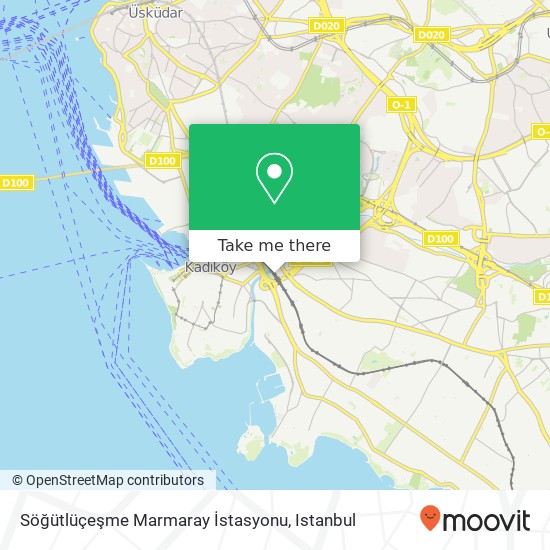 Söğütlüçeşme Marmaray İstasyonu map