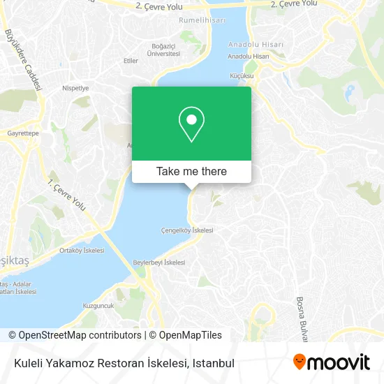 Kuleli Yakamoz Restoran İskelesi map