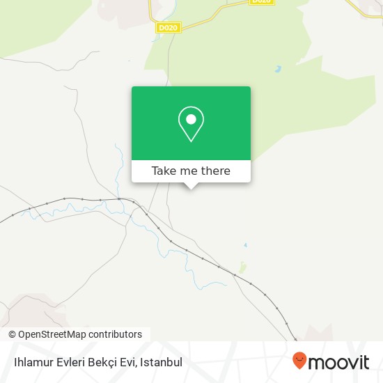 Ihlamur Evleri Bekçi Evi map