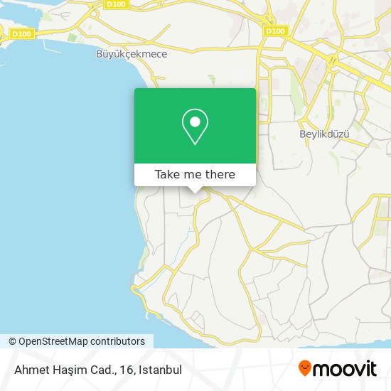Ahmet Haşim Cad., 16 map
