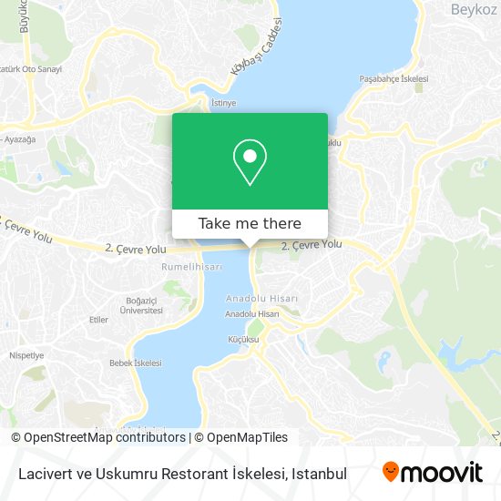 Lacivert ve Uskumru Restorant İskelesi map