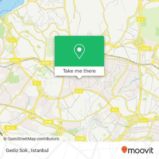 Gediz Sok. map