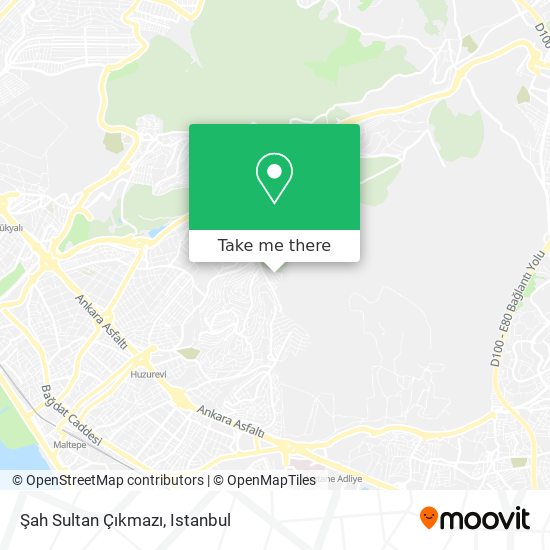 Şah Sultan Çıkmazı map