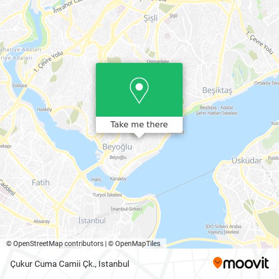 Çukur Cuma Camii Çk. map