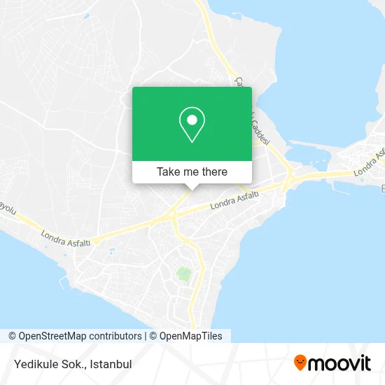 Yedikule Sok. map