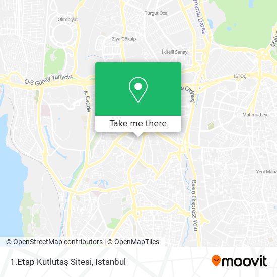 1.Etap Kutlutaş Sitesi map