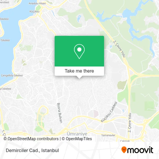 Demirciler Cad. map