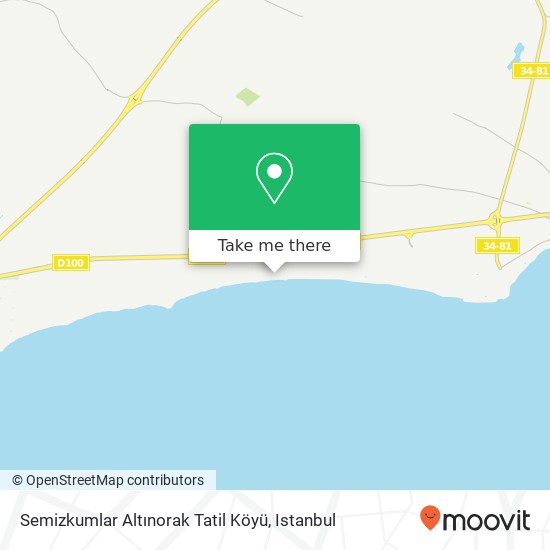 Semizkumlar Altınorak Tatil Köyü map